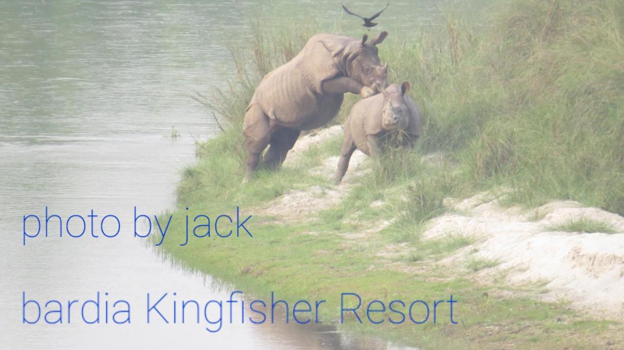 Dhakela Bardia Kingfisher Resort מראה חיצוני תמונה